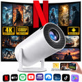 PixelCast Portable Android Projector: Wi-Fi 6, Bluetooth, 40-150 Inch Screen